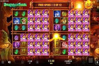 Halloween Farm Slot Game Screenshot Image
