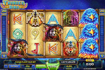 Thunder Bird Slot Game Screenshot Image