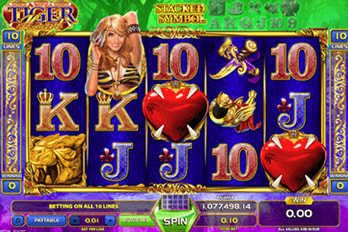 Tiger Heart Slot Game Screenshot Image