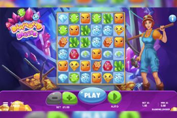 Diamond Digger Slot Game Screenshot Image