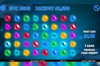 Epic Gems Slot Game Screenshot Image