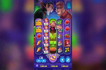 Vegans vs Vampires Slot Game Screenshot Image