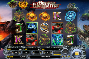 Arcane Elements Slot Game Screenshot Image