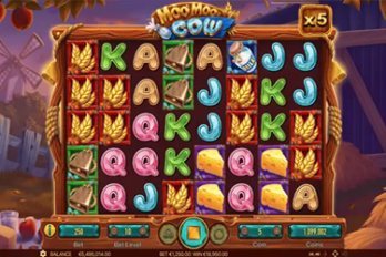 Moo Moo Cow Slot Game Screenshot Image