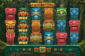 Totem Towers Slot Game Screenshot Image
