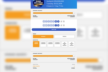 Euro Millions Screenshot Image