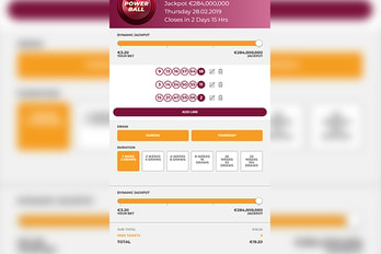 US Powerball Screenshot Image