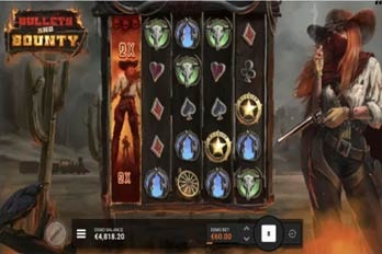 Bullets and Bounty Slot Game Screenshot Image