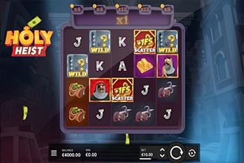 Holy Heist Slot Game Screenshot Image