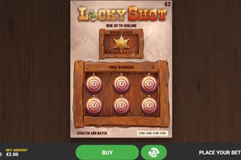 Lucky Shot Scratch Game Screenshot Image