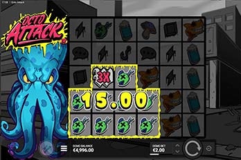 Octo Attack Slot Game Screenshot Image