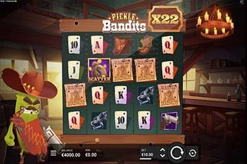 Pickle Bandits Slot Game Screenshot Image