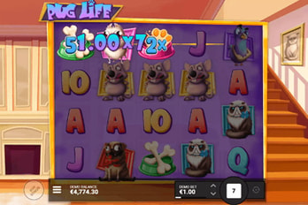 Pug Life Slot Game Screenshot Image