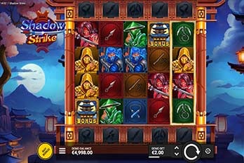 Shadow Strike Slot Game Screenshot Image