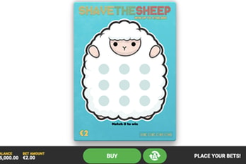 Shave The Sheep Scratch Game Screenshot Image