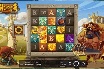 Strength of Hercules Slot Game Screenshot Image