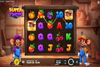 Super Twins Slot Game Screenshot Image
