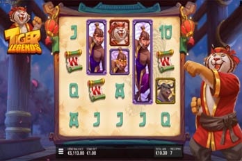 Tiger Legends Slot Game Screenshot Image