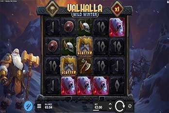 Valhalla: Wild Winter  Slot Game Screenshot Image