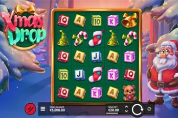 Xmas Drop Slot Game Screenshot Image