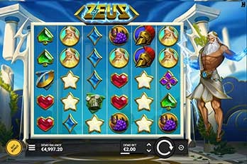 Ze Zeus Slot Game Screenshot Image