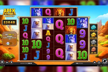 Apex Strike Megaways Slot Game Screenshot Image