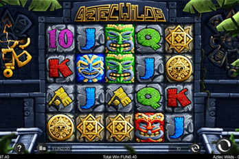 Aztec Wilds Slot Game Screenshot Image