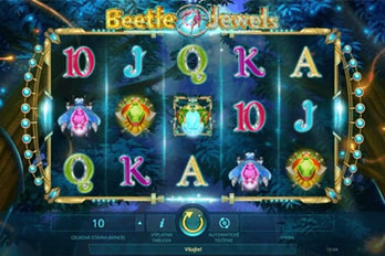 Beetle Jewels Slot Game Screenshot Image