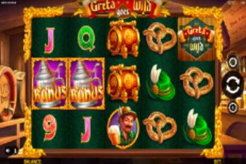 iSoftBet Greta Goes Wild Slot Game Screenshot Image