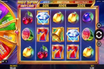 iSoftBet Hot Spin: Hot Link Slot Game Screenshot Image