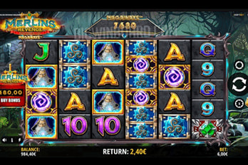 Merlin's Revenge: Morgana Falling Megaways Slot Game Screenshot Image