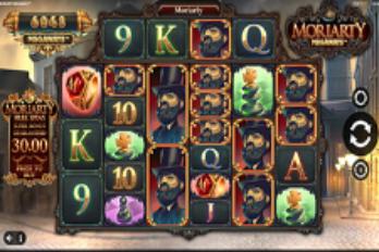 iSoftBet Moriarty Megaways Slot Game Screenshot Image