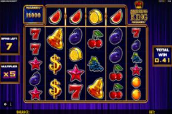 iSoftBet Shining King Megaways Slot Game Screenshot Image