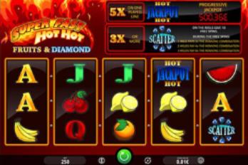 iSoftBet Super Fast Hot Hot Slot Game Screenshot Image