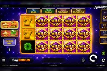 Allstar 7s: Hold and Win Slot Game Screenshot Image