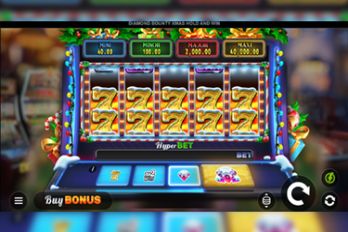 Diamond Bounty Xmas: Hold and Win Slot Game Screenshot Image