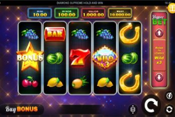 Diamond Supreme: Hold and Win Slot Game Screenshot Image