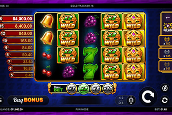 Gold Tracker 7s Slot Game Screenshot Image