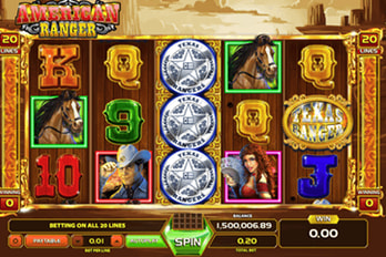 American Ranger Slot Game Screenshot Image