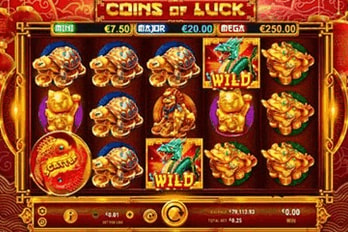 Coins of Luck Slot Game Screenshot Image