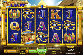 Precious Egypt Slot Game Screenshot Image