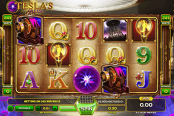 Tesla's Dream Slot Game Screenshot Image