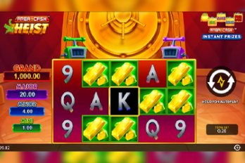 Area Cash Heist Slot Game Screenshot Image
