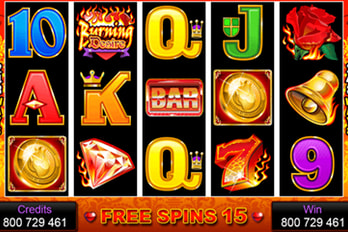 Burning Desire Slot Game Screenshot Image