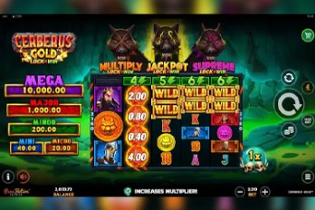 Cerberus Gold Slot Game Screenshot Image