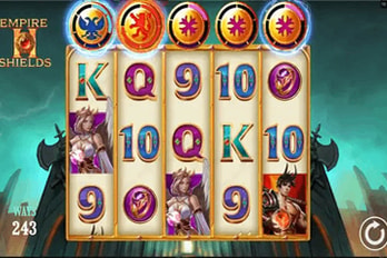 Empire Shields Slot Game Screenshot Image