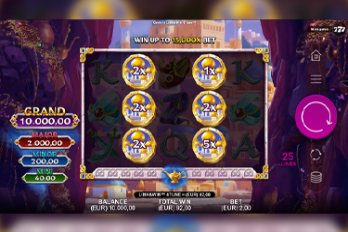 Genie's Link & Win 4Tune Slot Game Screenshot Image