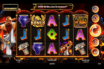 God of Fire Slot Game Screenshot Image