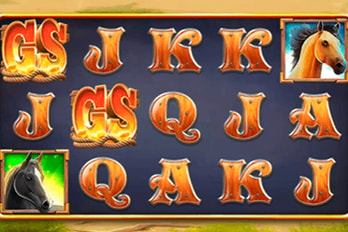 Golden Stallion Ultraways Free Spins Slot Game Screenshot Image