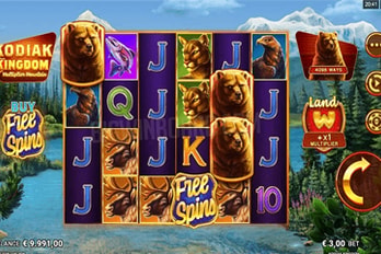 Kodiak Kingdom: Multiplier Mountain Slot Game Screenshot Image